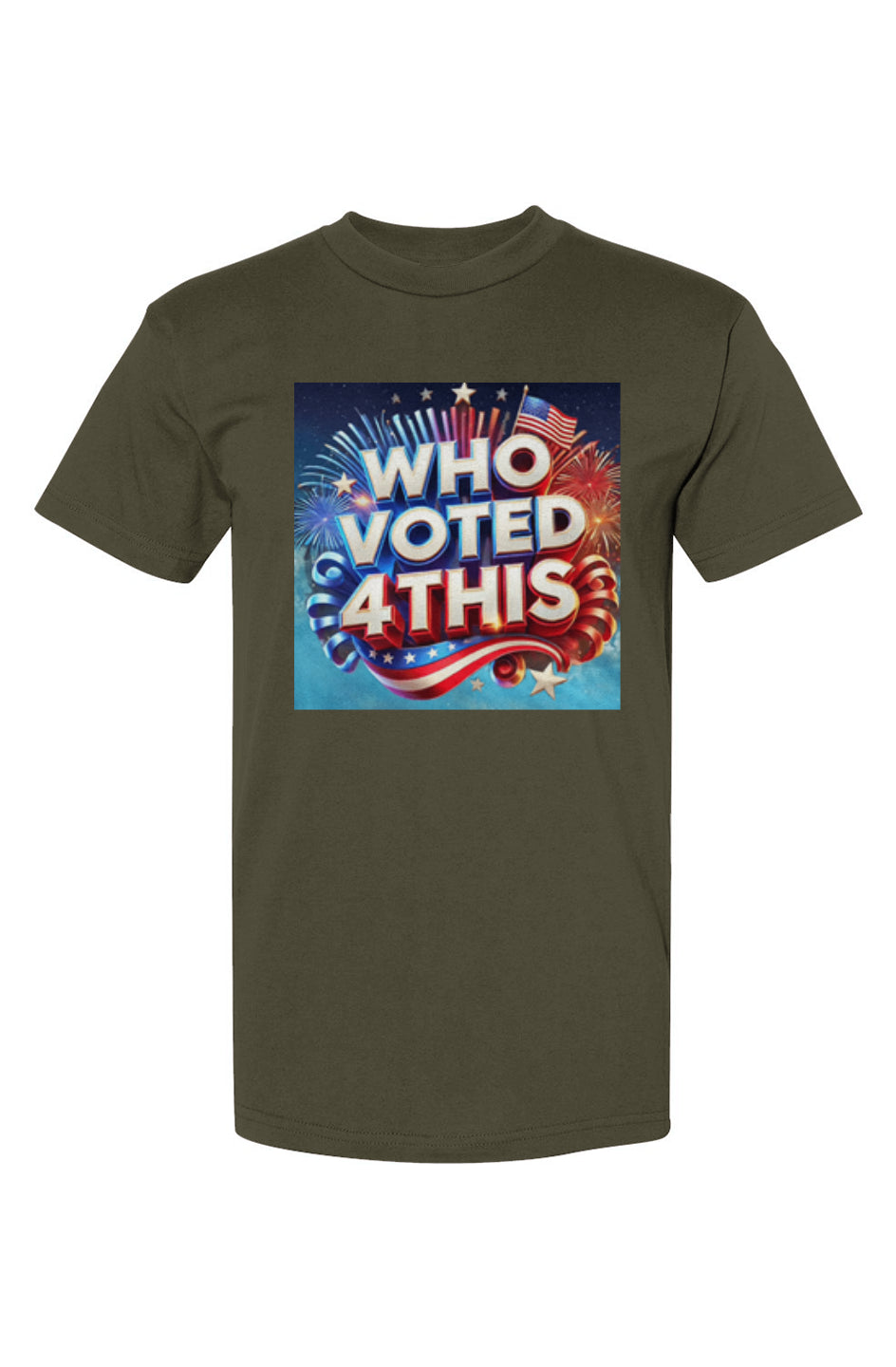 WhoVoted4ThisArmy USA-Made T-Shirt