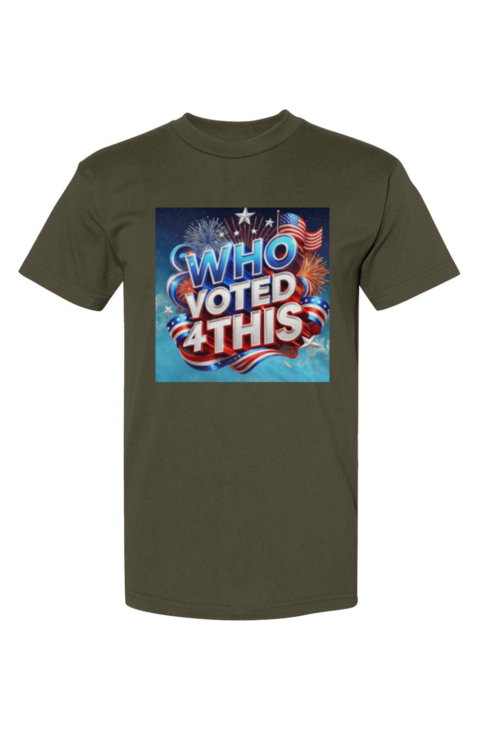 WhoVoted4ThisArmy2 USA-Made T-Shirt