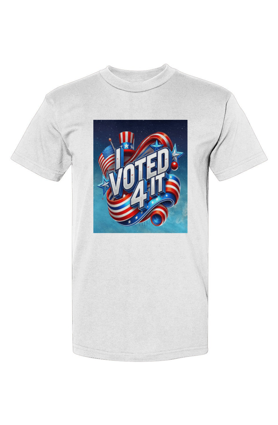 IVoted4ItWhiteBg USA-Made T-Shirt