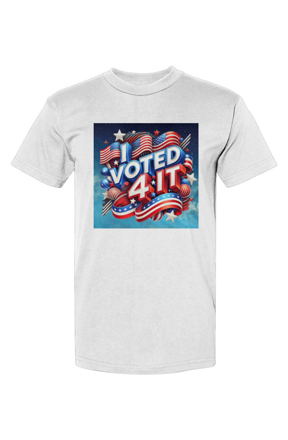 IVoted4ItWhitebg2 USA-Made T-Shirt