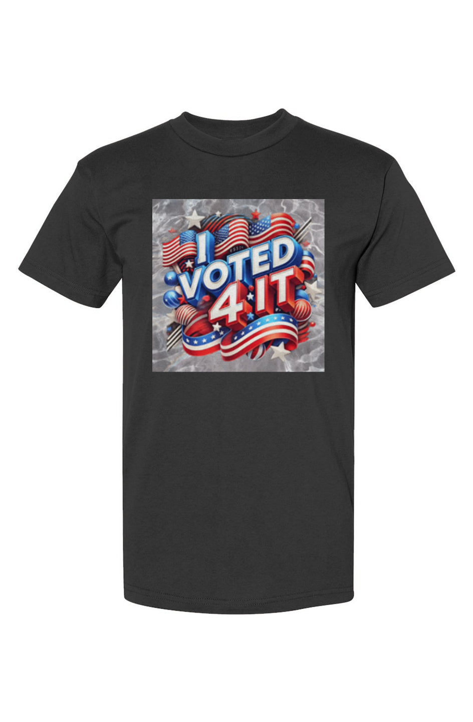IVoted4ItBlackbg2 USA-Made T-Shirt