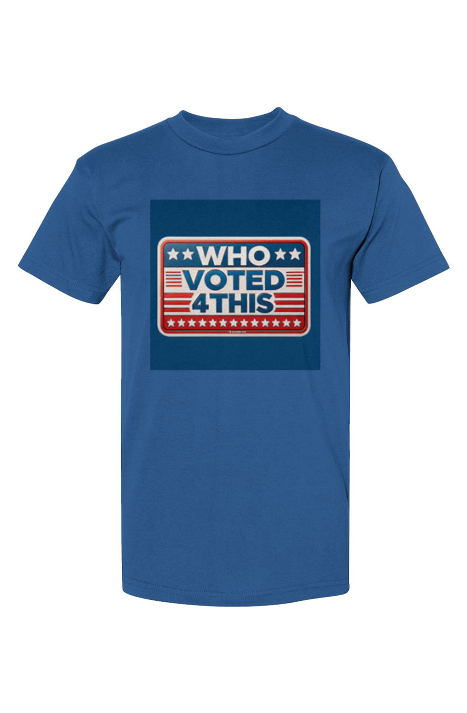 Retrodoubleohswhoblueblue USA-Made T-Shirt