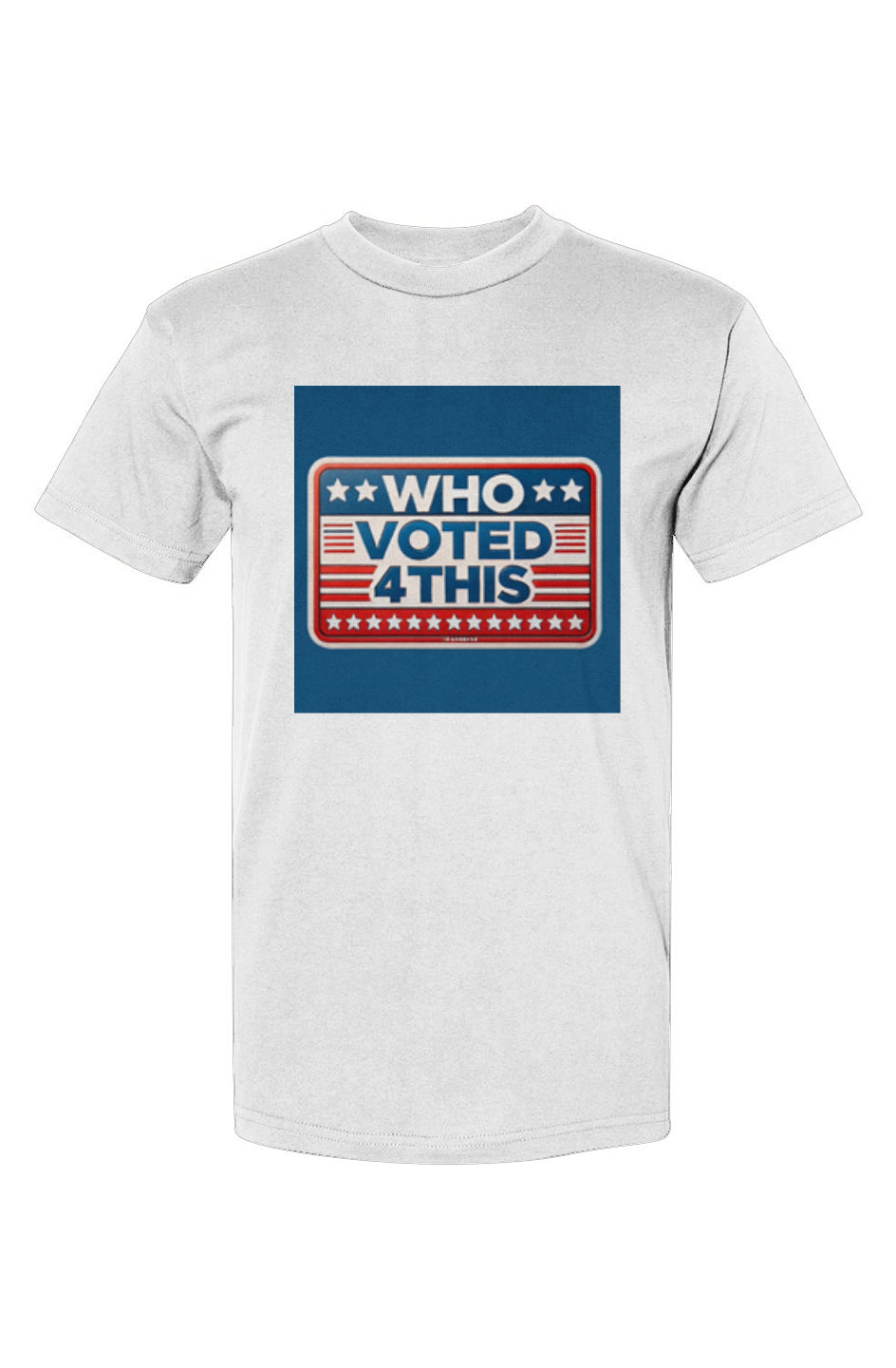RetrodoubleohswhowhiteLtblue USA-Made T-Shirt