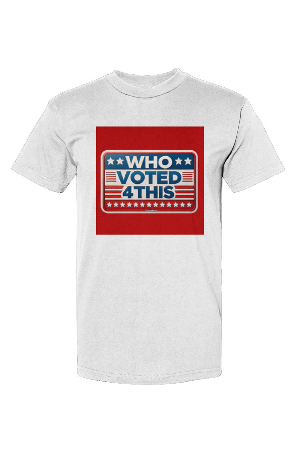 RetrodoubleohswhowhiteRed USA-Made T-Shirt