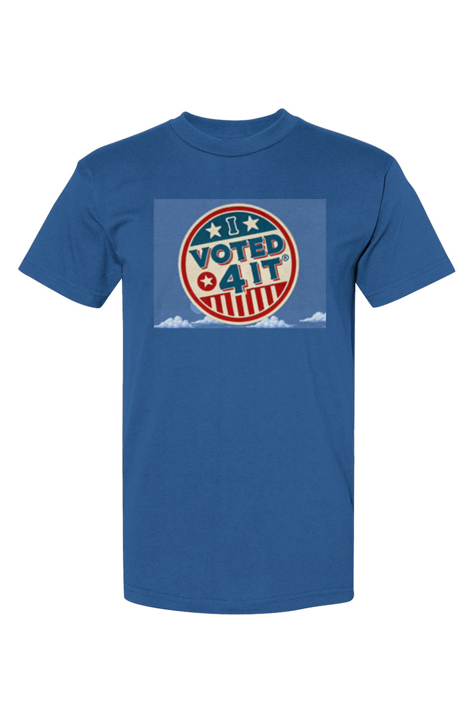Retrobtnipixcloudblue USA-Made T-Shirt