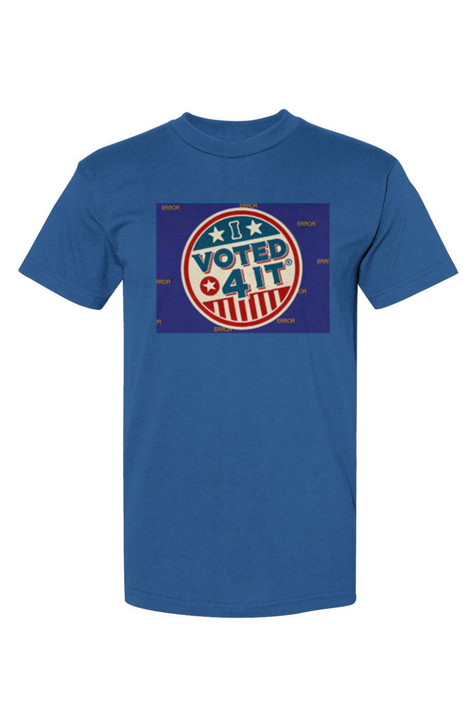 RetrobtnI404blue USA-Made T-Shirt