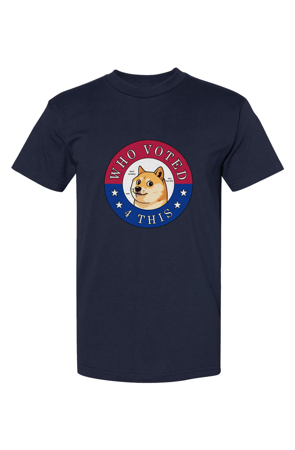 Y2k5whoDNavy USA-Made T-Shirt