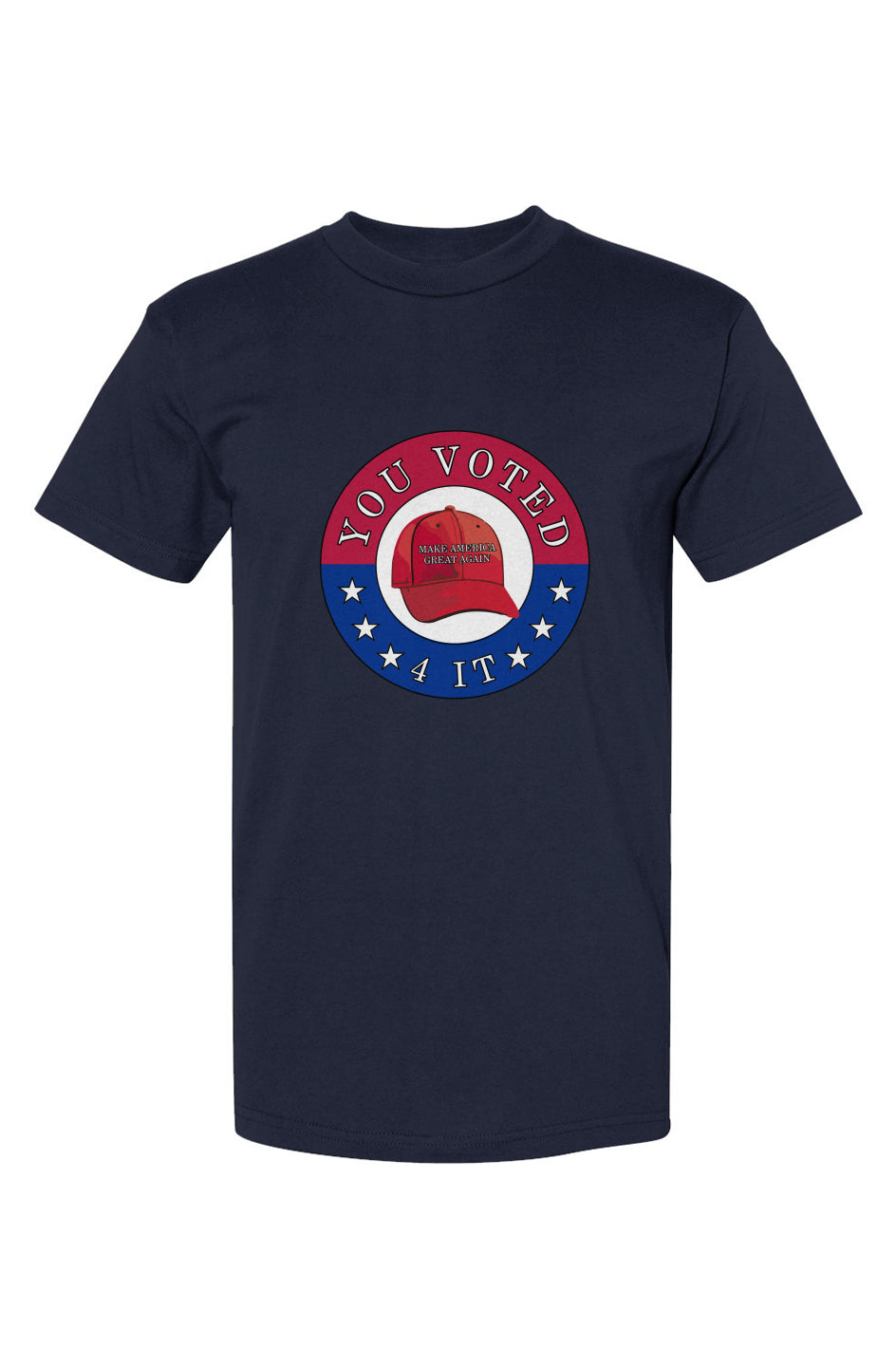 Y2k5youMNavy USA-Made T-Shirt