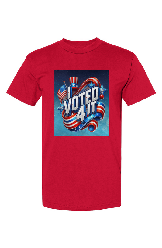 IVoted4ItRedbg USA-Made T-Shirt