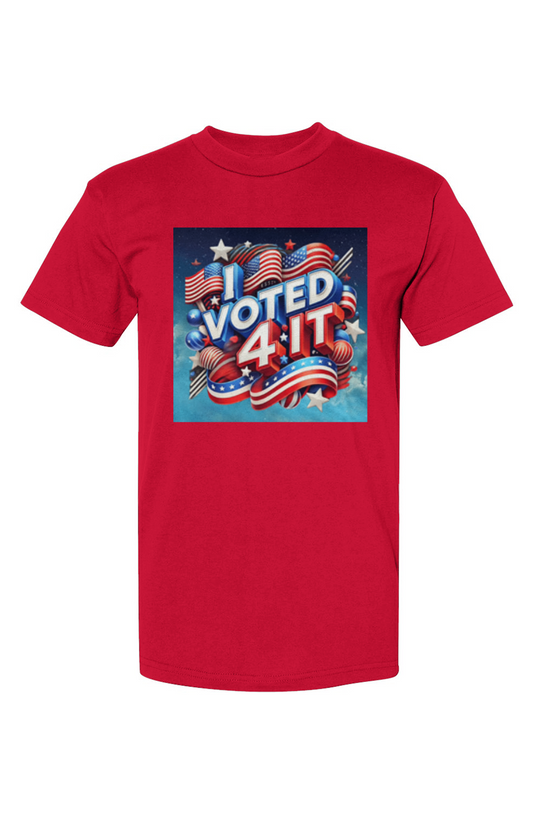 IVoted4ItRedbg2 USA-Made T-Shirt