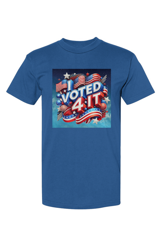 IVoted4ItRoyalbg2 USA-Made T-Shirt