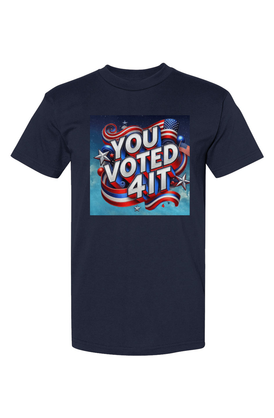 YouVoted4ItBlue3 USA-Made T-Shirt