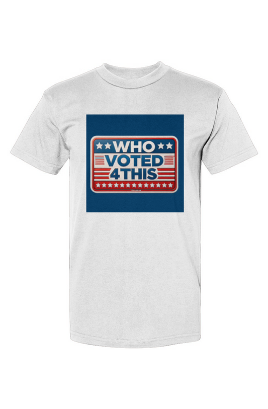 Retrodoubleohswhowhiteblue USA-Made T-Shirt