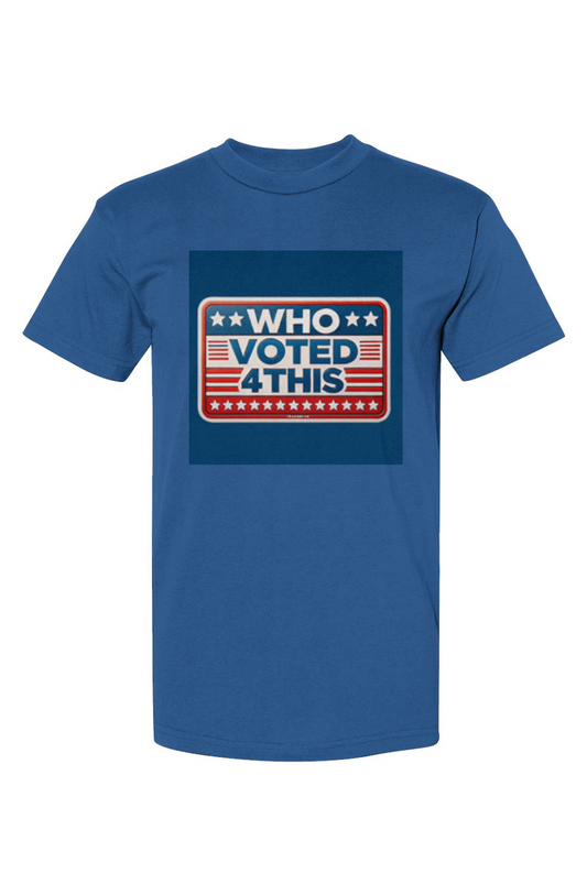 Retrodoubleohswhoblueblue USA-Made T-Shirt
