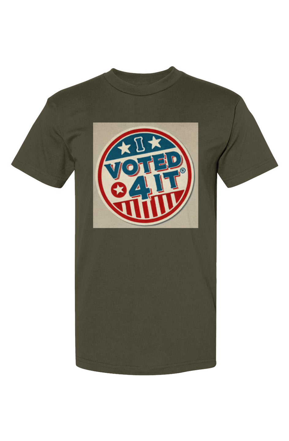 RetrobtnArmytan USA-Made T-Shirt