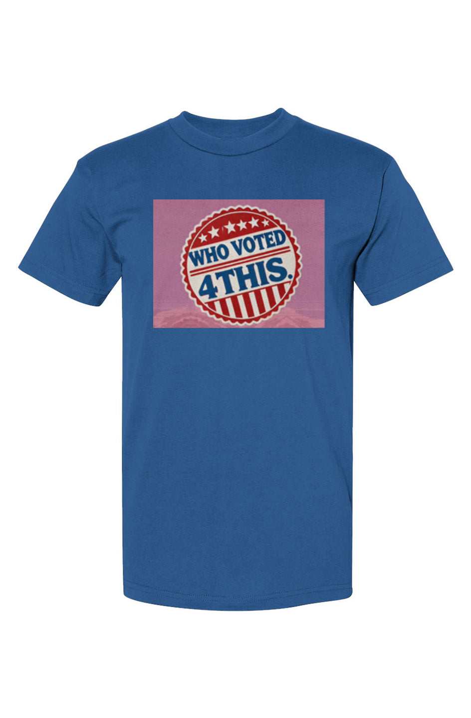 Retrobtnwhopixpinkblue USA-Made T-Shirt