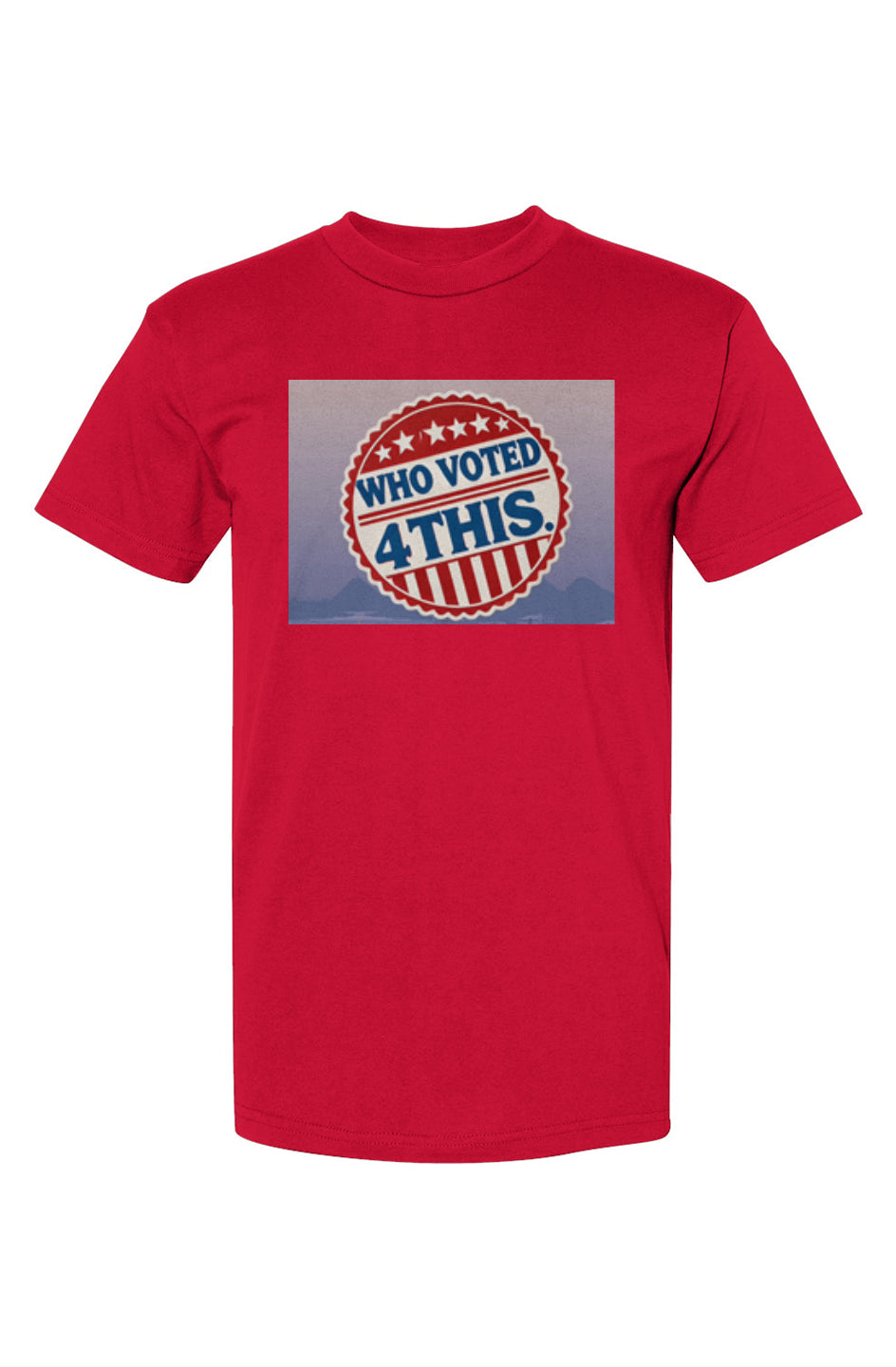 Retrobtnwhomtnred USA-Made T-Shirt