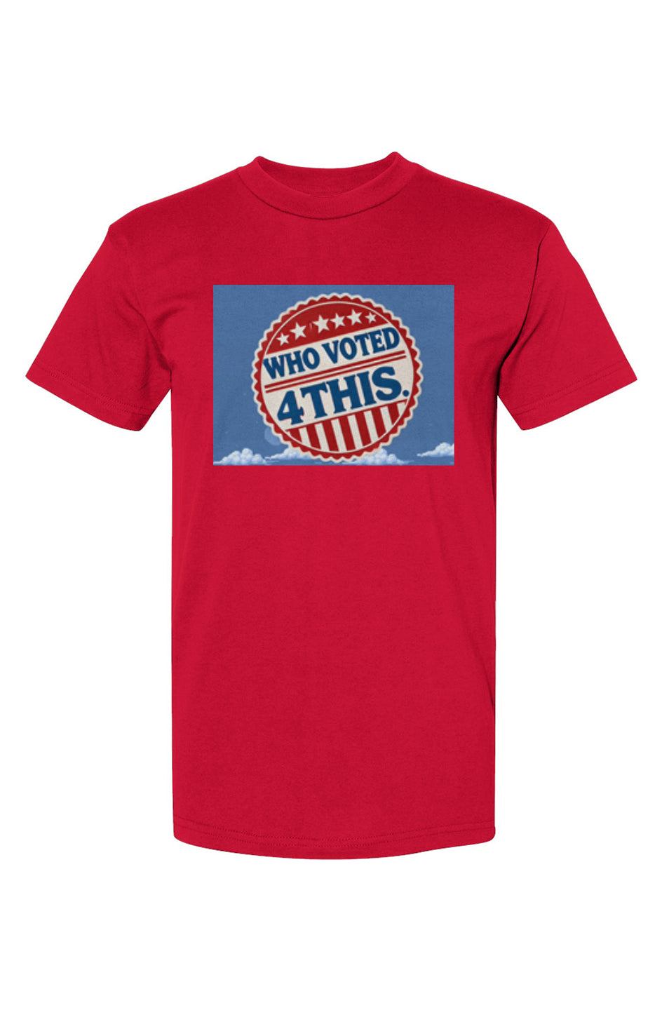 Retrobtnwhopixcldred USA-Made T-Shirt