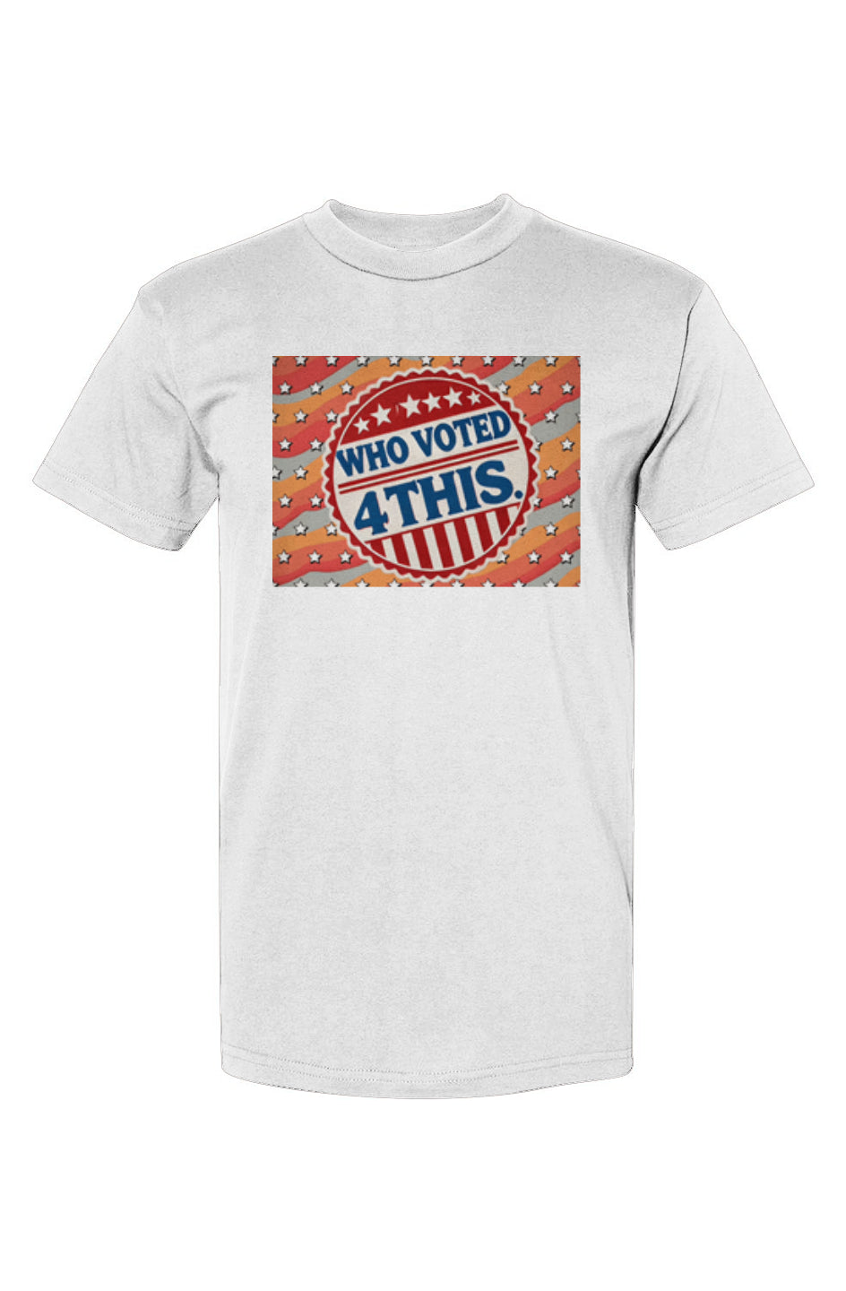 RetrobtnWhowavywhite USA-Made T-Shirt
