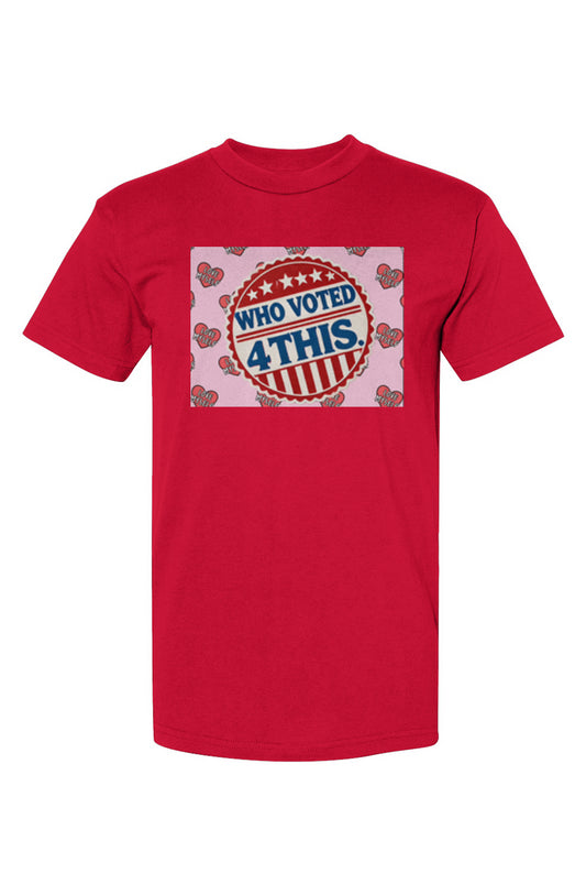 RetrobtnWhoheartred USA-Made T-Shirt