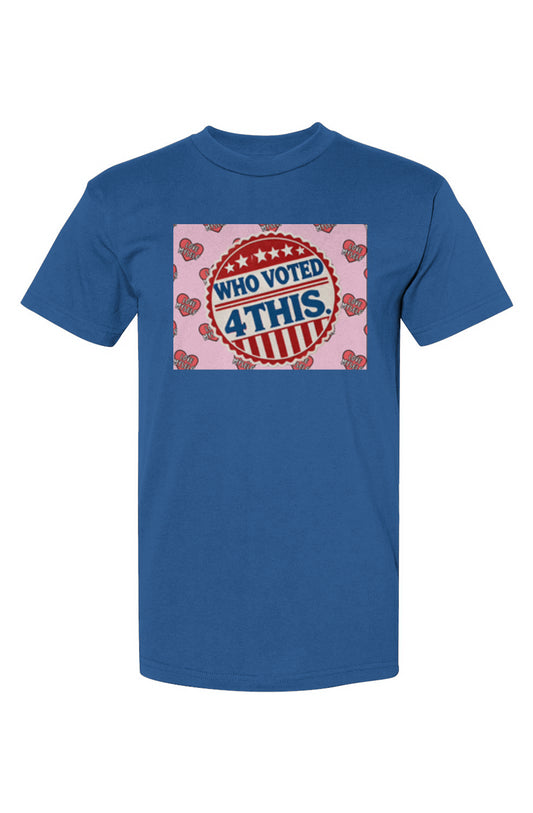 RetrobtnWhoheartblue USA-Made T-Shirt
