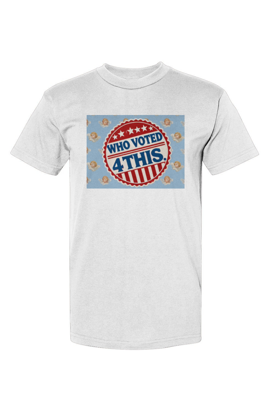 RetrobtnWhoAngelwhite USA-Made T-Shirt