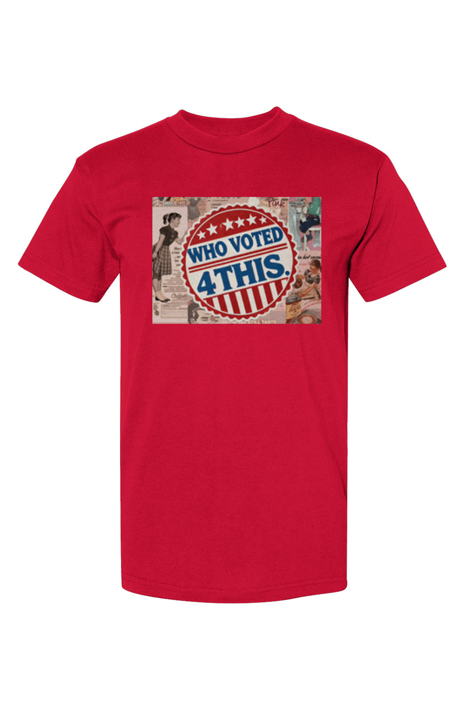 RetrobtnWhotoonartred USA-Made T-Shirt