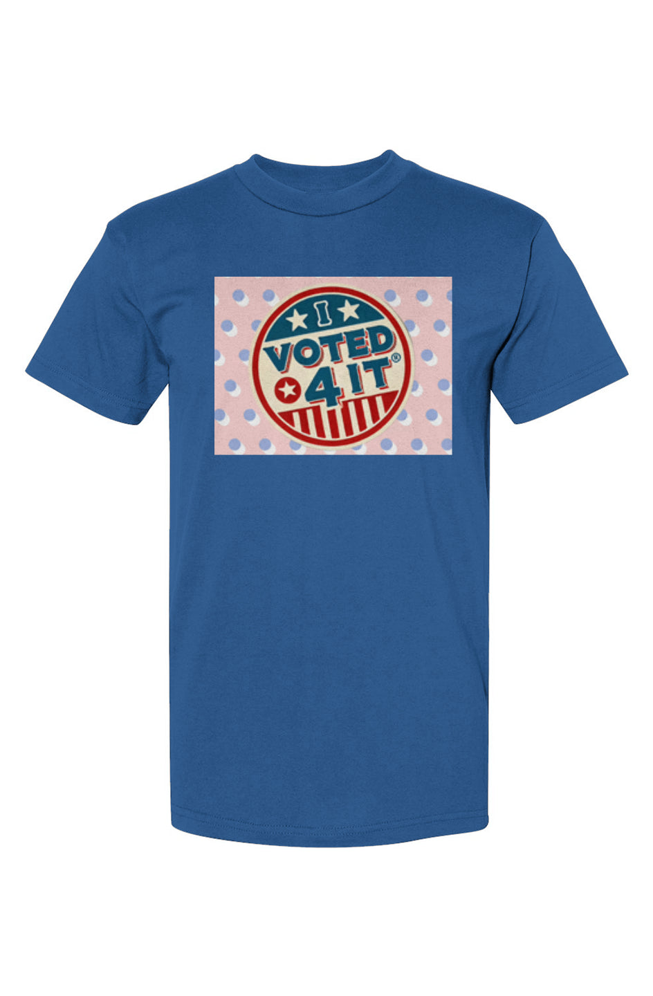 RetrobtnIdotblue USA-Made T-Shirt