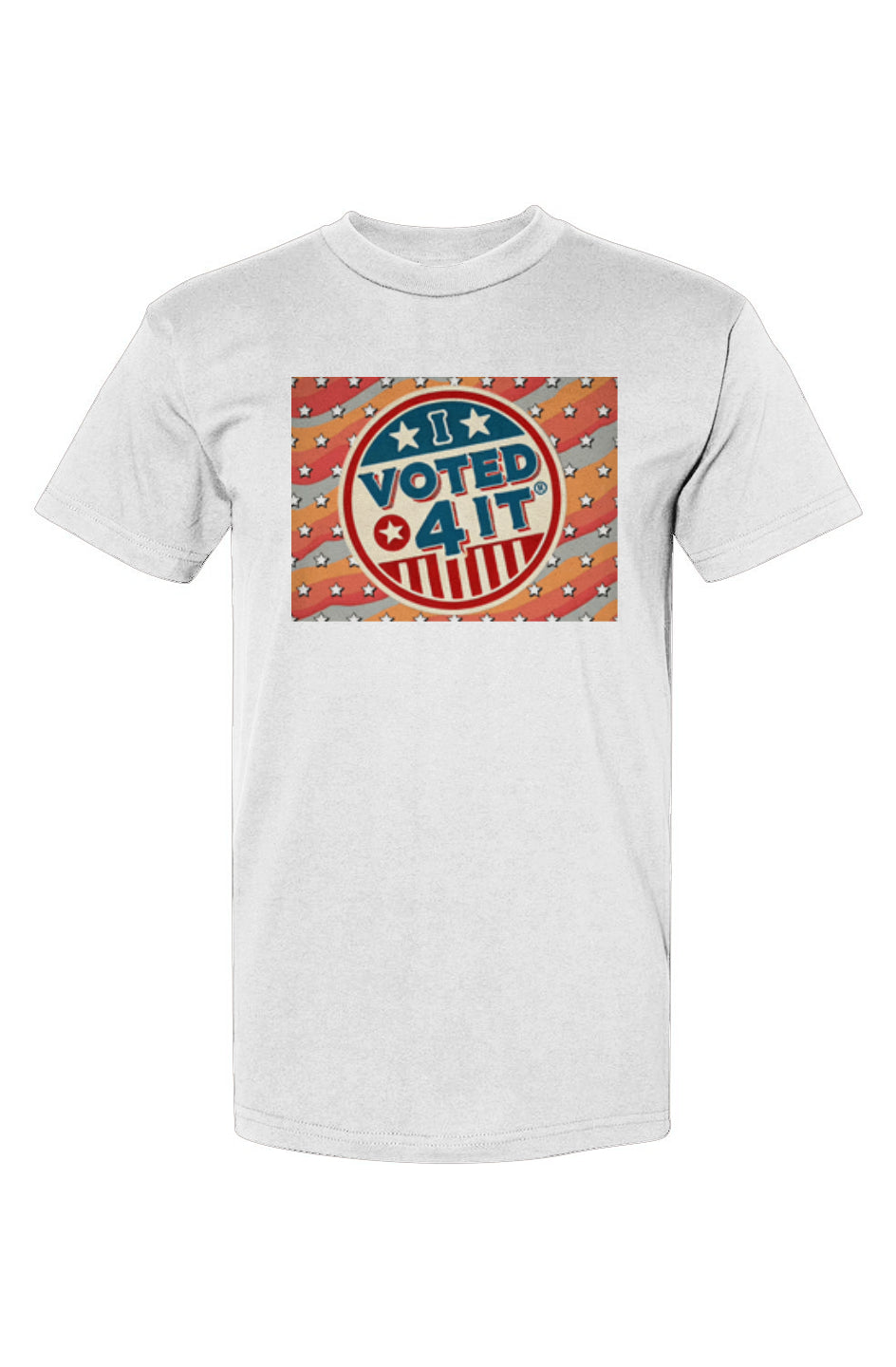 RetrobtnIwavywhite USA-Made T-Shirt