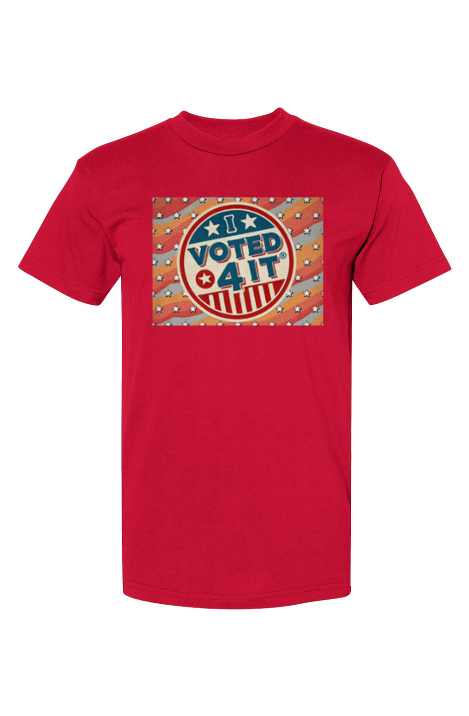 RetrobtnIwavyred USA-Made T-Shirt