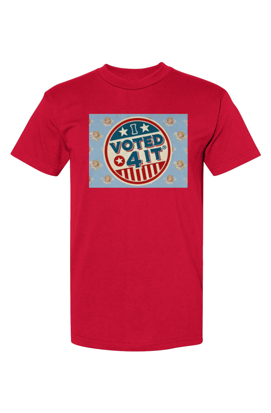 RetrobtnIangelred USA-Made T-Shirt