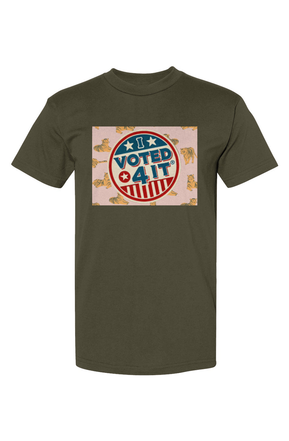 RetrobtnIbengalsrmy  USA-Made T-Shirt