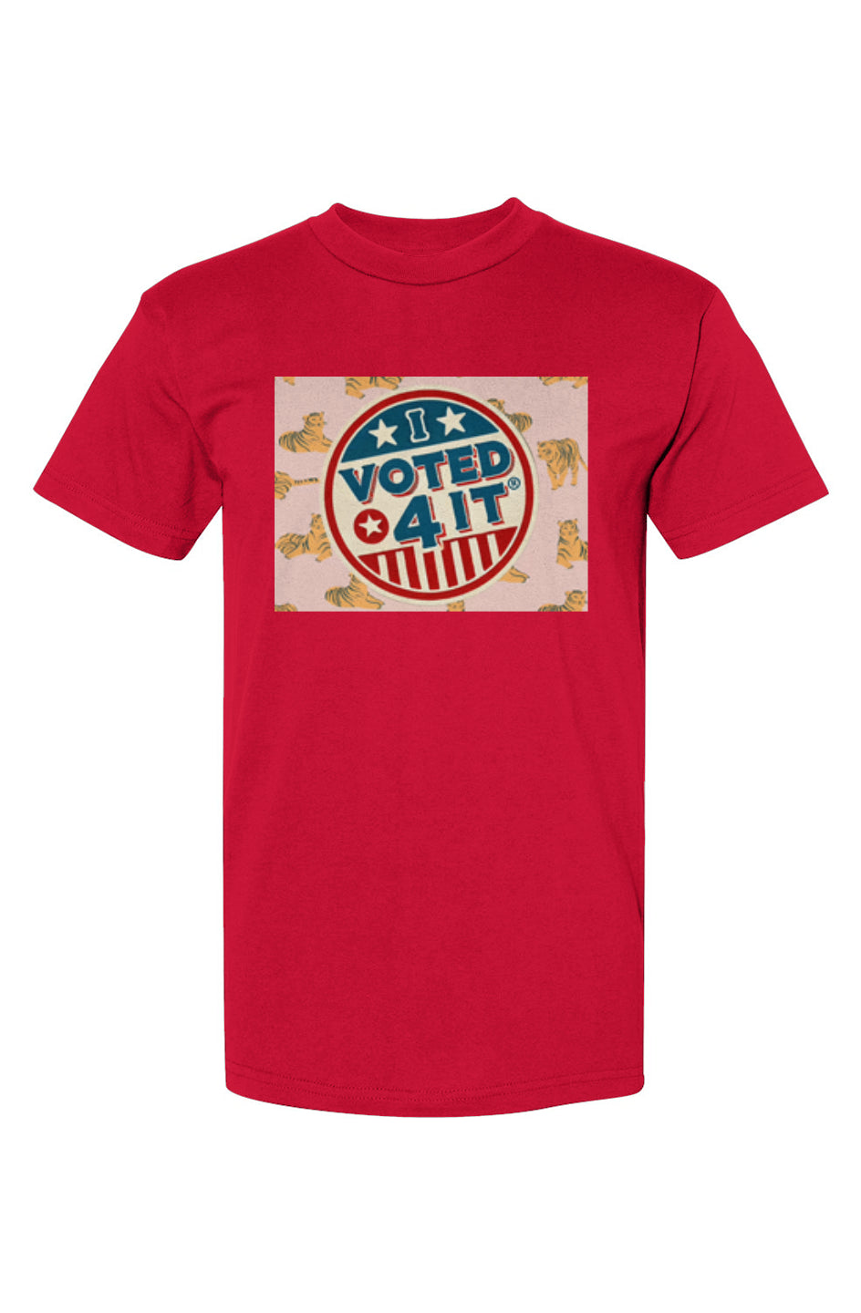 RetrobtnIbengalred USA-Made T-Shirt