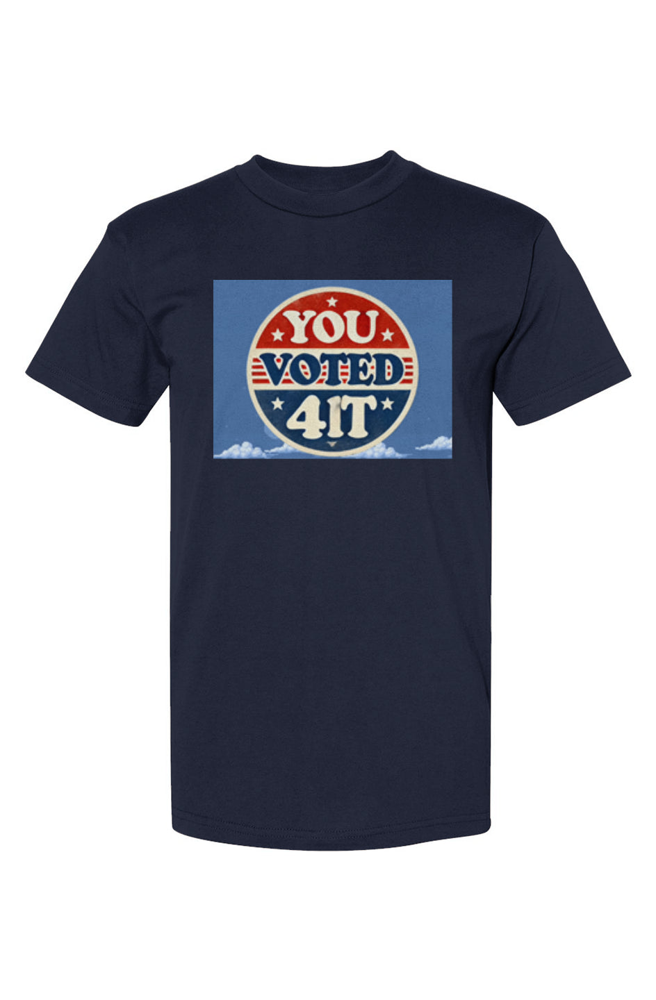 Retrobtnyoucloudnavy USA-Made T-Shirt