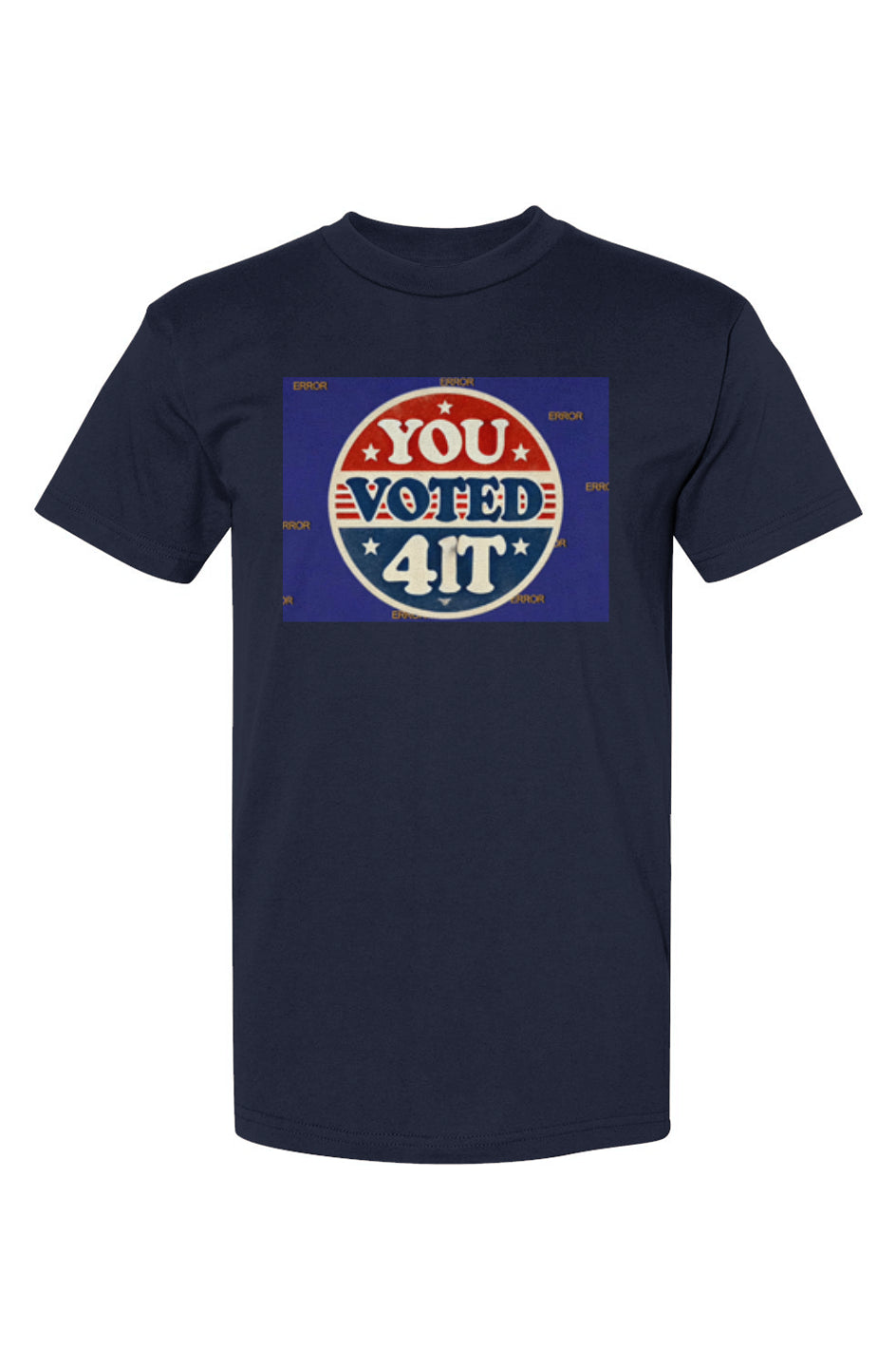 Retrobtnyou404navy USA-Made T-Shirt