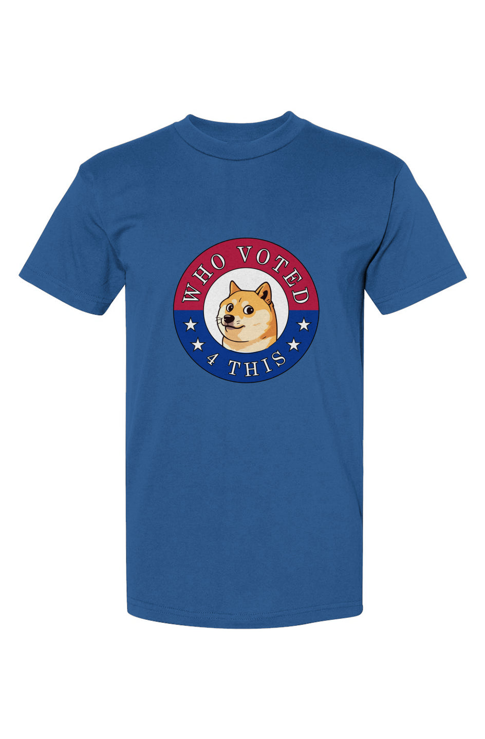 Y2k5whoD2blue  USA-Made T-Shirt